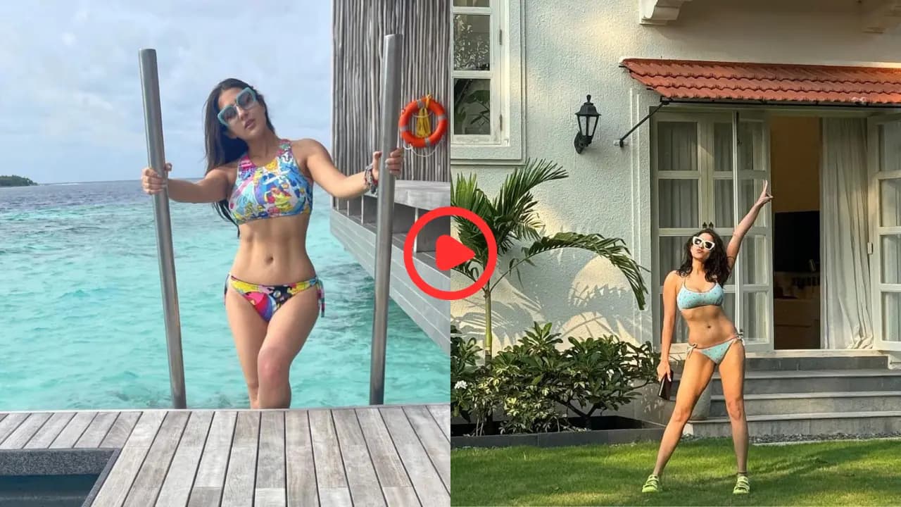 Sara Ali Khan Viral Video: बिकनी में चमकती हुई सारा अली खान, वीडियो हो रहा है सोशल मीडिया पर वायरल