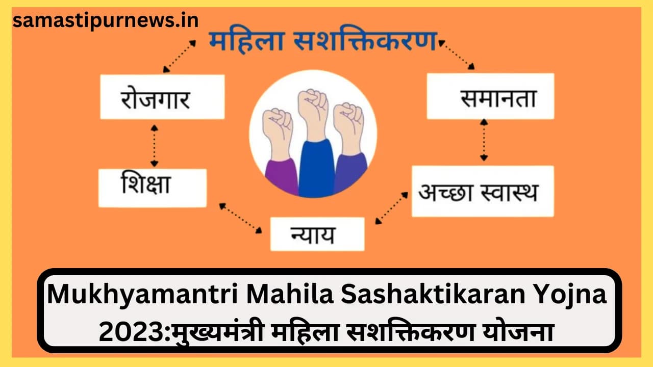 Mukhyamantri Mahila Sashaktikaran Yojna 2023:मुख्यमंत्री महिला सशक्तिकरण योजना