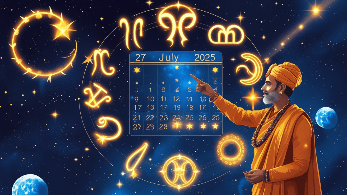 Aaj Ka Rashifal 27 July 2025: वृषभ करेगा पार्टी, मेष को मिलेगा पैसा – जानें किस राशि की खुलेगी किस्मत!