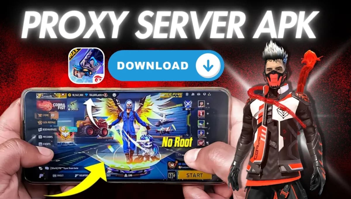 Free Fire Proxy Server Download 2025 OB50: फ्री डायमंड्स या बैन, पहले जान लें सच