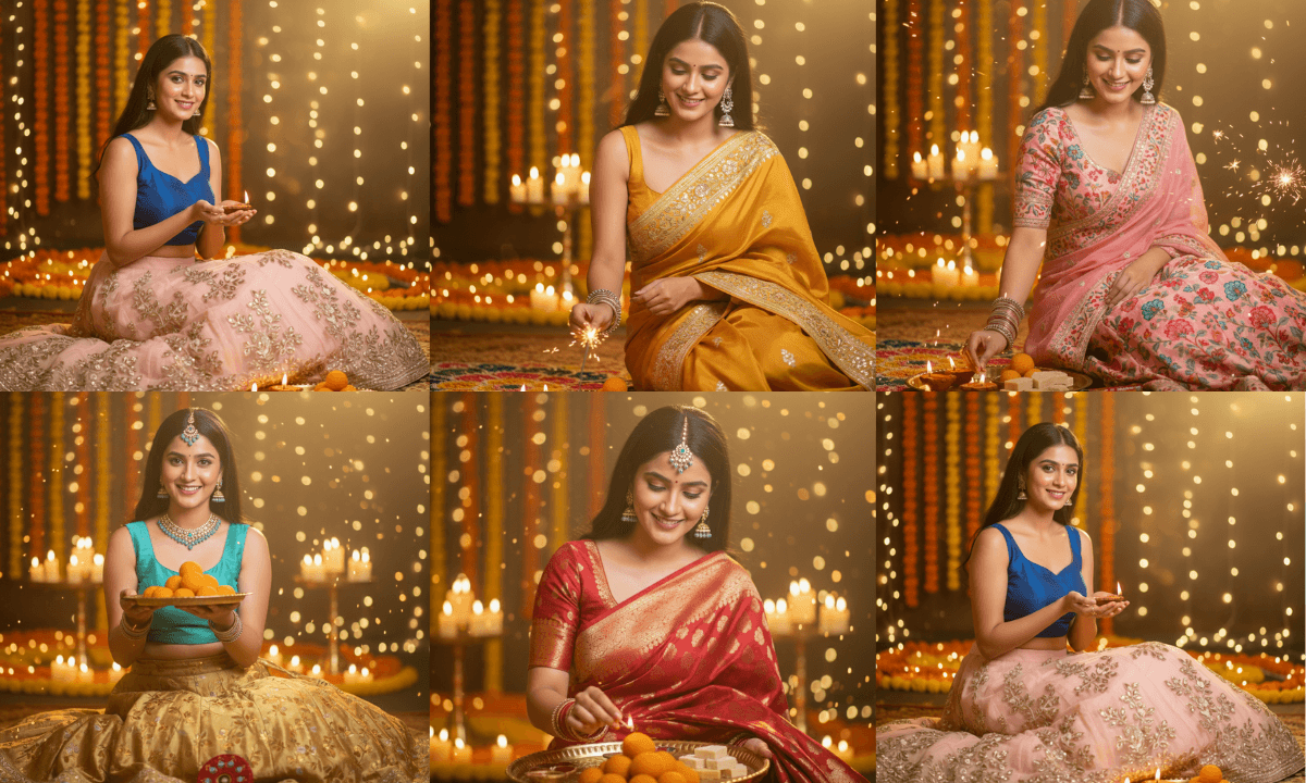 Diwali Gemini Prompt For Girl: AI से बनाएं दिवाली की परफेक्ट फोटो, हर कोई पूछेगा – ये कैसे किया?