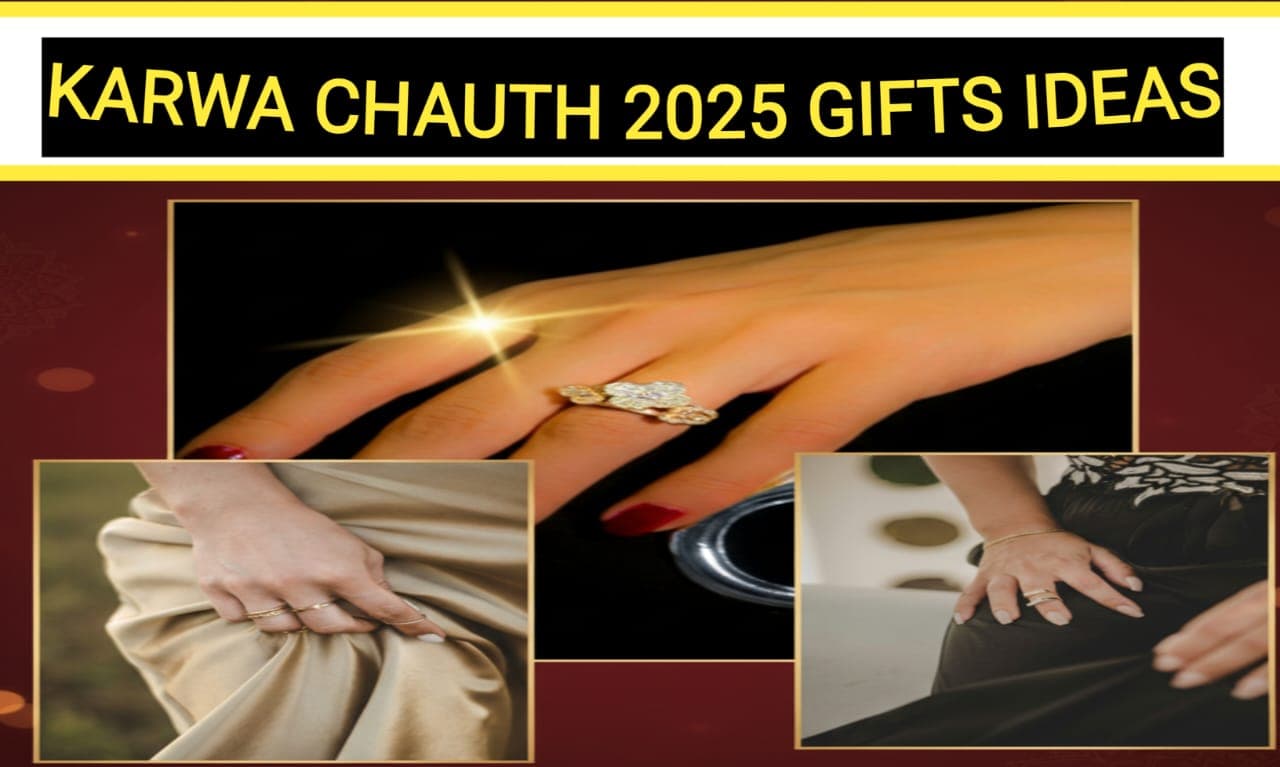 Karwa Chauth 2025 Gifts Ideas: इस करवा चौथ पर पत्नी को दें ये खूबसूरत रिंग्स, बढ़ेगा प्यार दोगुना!