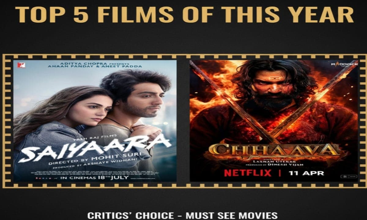 Top 5 Film Of This Year 2025: इन फिल्मों ने बॉक्स ऑफिस और ओटीटी दोनों पर मचाया धमाल!