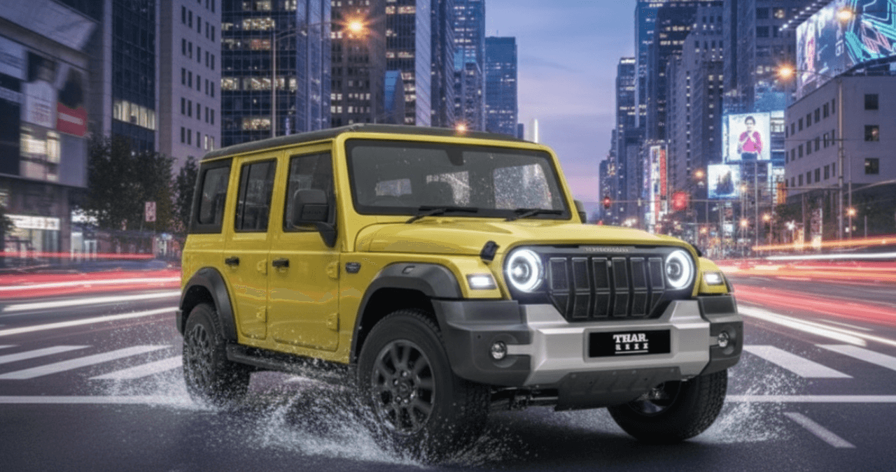 Mahindra ने लॉन्च की Thar Roxx Star Edition: ब्लैक थीम और बोल्ड लुक के साथ नई SUV, कीमत 16.85 लाख से शुरू