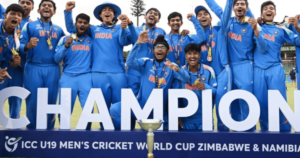 भारत ने रचा इतिहास, छठी बार ICC Under-19 World Cup पर कब्ज़ा