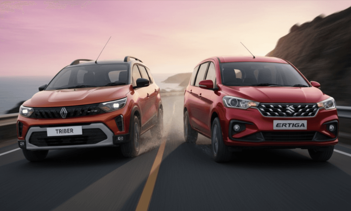2025 Renault Triber vs Maruti Suzuki Ertiga: जानिए इस Diwali कौन सी MPV है असली वैल्यू फॉर मनी!