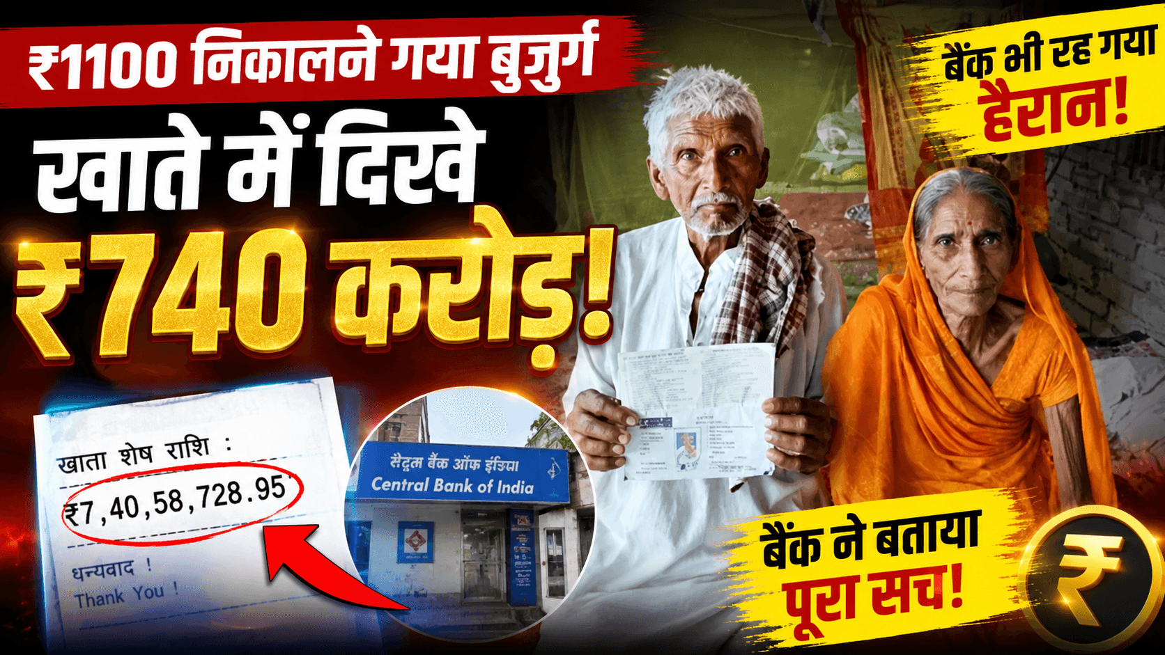 Samastipur: बिहार में चौंकाने वाला मामला! पेंशनधारी के खाते में अचानक दिखे ₹740 करोड़
